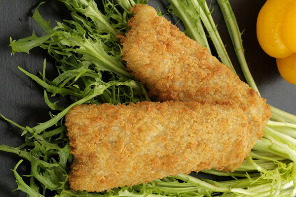 Value Added Fish Seafood Breaded Formed Fish Fillets